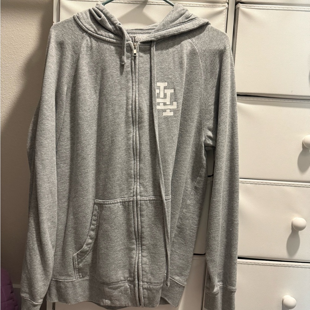 Live Fit Apparel Zip-Up Hoodie with Logo